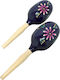 Gewa Gewa Maracas Club Salsa Pair in Multicolour