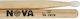 Vic Firth 5B Nova Hickory Drumstick with Nylon Oval Head N5BN