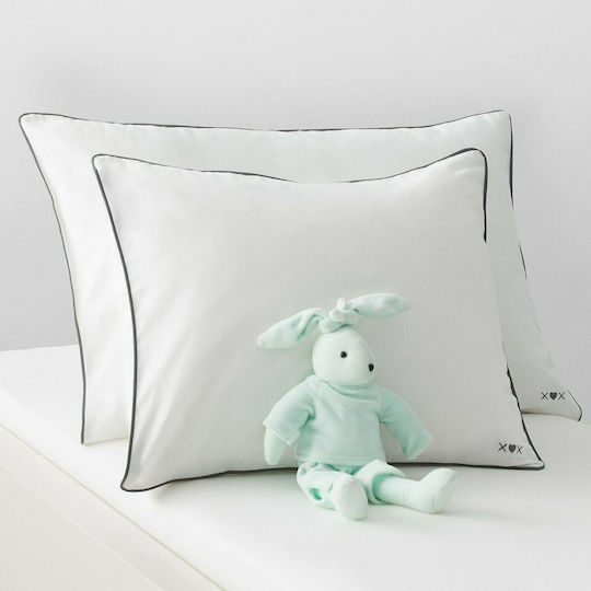 La Redoute Interieurs Kids Cotton Pillowcase 40x60cm White 350045487_10465_20
