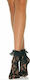 Leg Avenue Lace Anklet With Ruffle Sexy Κάλτσες Μαύρες
