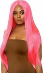 Leg Avenue A2864 33" Long Straight Wig Neon Pink