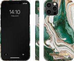 iDeal Of Sweden Back Cover Πλαστικό Golden Jade Marble (iPhone 12 / 12 Pro)