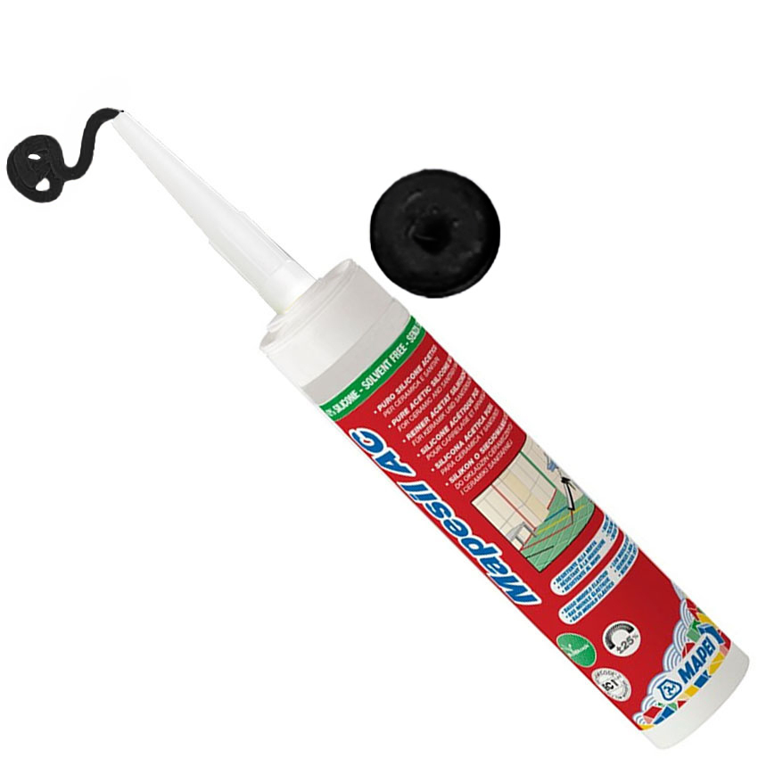 Mapei Mapesil AC Μαστίχη Μαύρη 120 310ml | Skroutz.gr