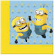 Napkins Yellow 33x33cm 20pcs