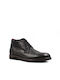 Antonio Shoes Men's Leather Boots Black