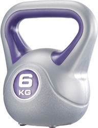 X-FIT Kettlebell από PVC 6kg Γκρι