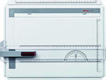 Rotring Πινακίδα για Γραμμικό Σχέδιο με Παραλληλογράφο και Φρένο Profil Α4 21x29.7cm