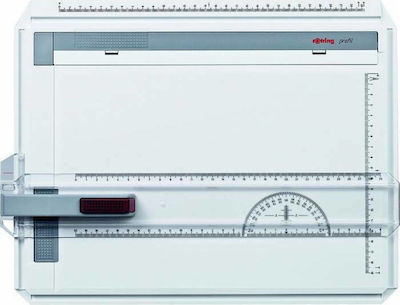 Rotring Tablă pentru desen liniar cu paralograf și frână Profil Α4 21x29.7cm