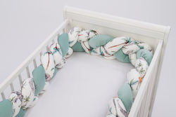 Tuttolina Safari Crib Bumpers Braided Inside Multicolour 20x210cm