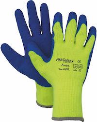 Galaxy Aries Γάντια Εργασίας Latex Κίτρινα