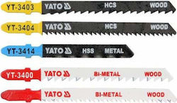 Yato YT-3445 Blade BI-Metal for Metal and Wood 130mm 5pcs