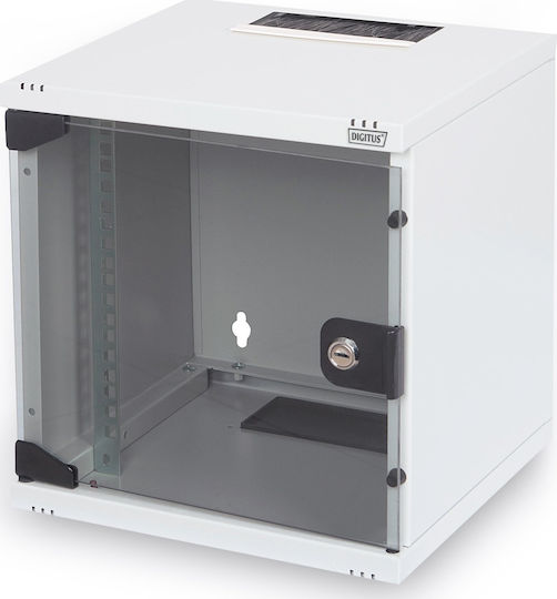 Digitus Wall Mounted Rack Cabinet 6U 31.2x30x33cm White DN-10-05U-1