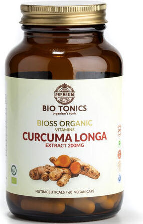 Bio Tonics Curcuma Longa 200мг 60 капси