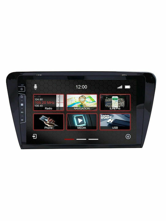 Dynavin Car Audio System for Skoda Octavia 2013-2019 (Bluetooth/USB/AUX/WiFi/GPS/Apple-Carplay/Android-Auto) with Touch Screen 10"