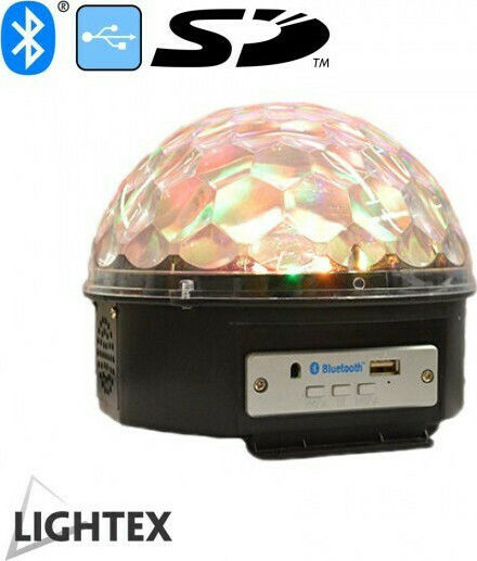 Lightex DiscoBall Декоративна Лампа Светлина за партита Черен