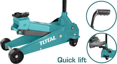 Total Hydraulic Car Jack with Lifting Height up to 50cm and Lifting Weight up to 3 Tons