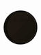 Homestyle Kunststoff Rund Serviertablett Rutschfest in Schwarz Farbe 44x44cm 7351800 1Stück