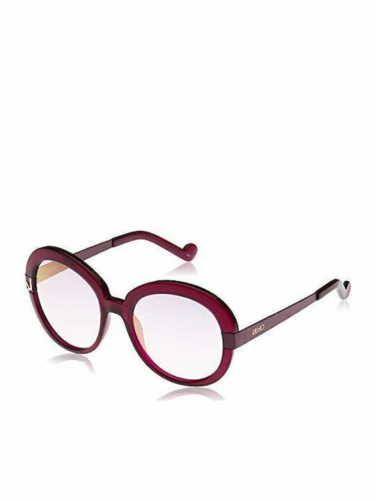 Liu Jo Women's Sunglasses with Burgundy Plastic...