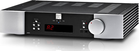Simaudio Moon 340i Ολοκληρωμένος Ενισχυτής Hi-Fi Stereo 200W/4Ω 100W/8Ω Ασημί