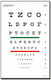 Gima Snellen Optometrie-Karte
