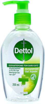 Dettol Hand Gel Antiseptic 200ml Natural