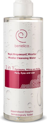 Benelica Micellar Cleansing Water Makeup Remover Micellar Water 400ml