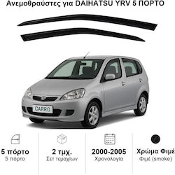 Heko Σετ Ανεμοθραύστες Μπροστινοί Σκούρο Φιμέ για Daihatsu YRV 2τμχ 13220 Heko Σετ Ανεμοθραύστες Μπροστινοί Σκούρο Φιμέ για Daihatsu YRV 2τμχ 13220