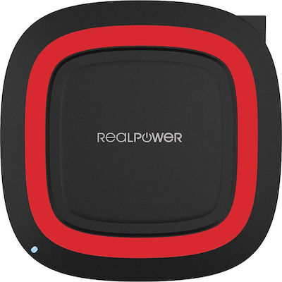 RealPower Wireless Charging Pad (Qi) Κόκκινο (FreeCharger-10)