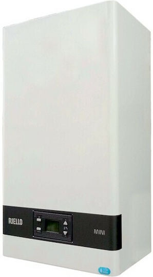 Riello Mini 17 LN LPG An der Wand montiert Sofortiger Warmwasserspeicher Zentrale Installation Flüssiggas 30kW