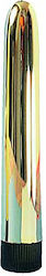 Seven Creations Super Slick Classic Vibrator 18cm Gold