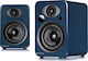 Steljes NS3 Pair of Hi-Fi Speakers Bookself 90W 2 No of Drivers W14xD19xH21cm. Blue