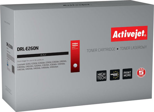 Active Jet Συμβατό Drum για Laser Εκτυπωτή Lexmark E260X22G 30000 Σελίδων Μαύρο