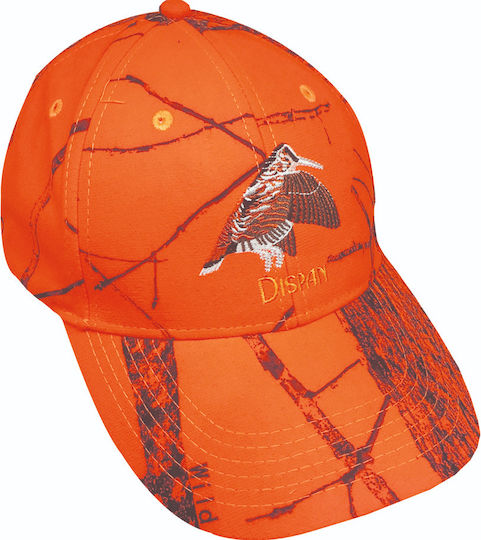 Dispan Schnepfe Jagdhut Jockey Tarnung Orange