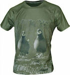 Benisport T-shirt Partridge in Khaki color 456