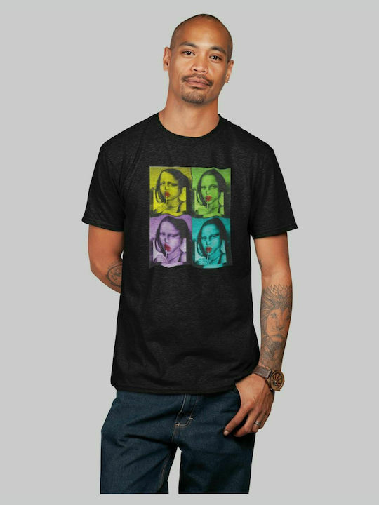 Mona Lisa t-shirt - BLACK