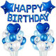 Composition with 24 Balloons Blue Birthday-Celebration Hearts 35926-03---2