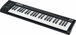 Alesis Midi Keyboard Q49 MK2 με 49 Πλήκτρα σε Μαύρο Χρώμα