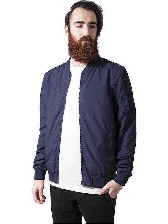 Urban Classics Classics Jacke Bomber Marineblau