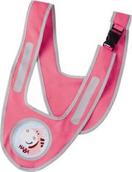 Haba Polina Kid's Cycling Safety Vest Pink Haba Polina Kid's Cycling Safety Vest Pink