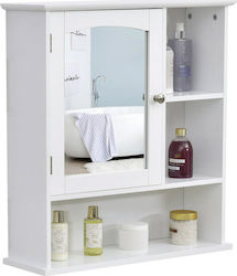 Kleankin 834-301 Ντουλάπι Μπάνιου Λευκό Kleankin 834-301 Ντουλάπι Μπάνιου Λευκό