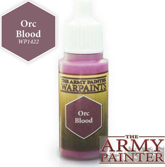 The Army Painter Warpaints Model Making Paint Orc Blood 18ml