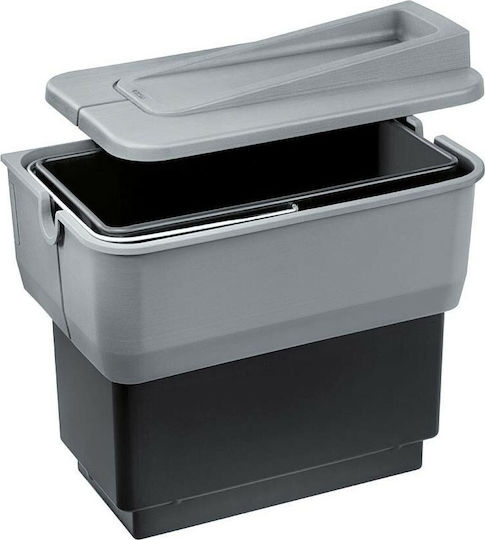 Blanco Singolo Recycling Bin for Cabinet Plastic Black 14L