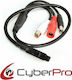 CyberPro Μικρόφωνο Συστημάτων CCTV Μαύρο CP-MIC1