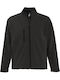 Sol's Relax Men's Winter Softshell Jacket Waterproof and Windproof Black