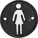 Espiel WC Sign Women's with Length 8cm KLI126K6