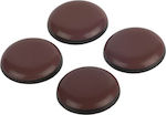 Fixomoll 566432103 Round Furniture Protectors with Sticker 30mm 4pcs