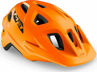 MET Echo Mountain Bicycle Helmet with MIPS Protection Orange