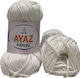 Ayaz Nature Μικροπολυεστέρας White 1000 70m 100gr