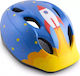 MET Buddy Kids' Helmet for City Bike Blue Rocket