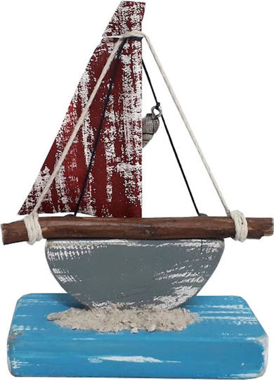Kapadakis Wood Art Vapor Decorativ Lemn Gri 11x6x5cm 1buc